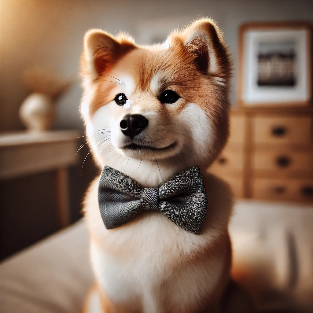 "Dressed to Impress, Bow Tie Success!"