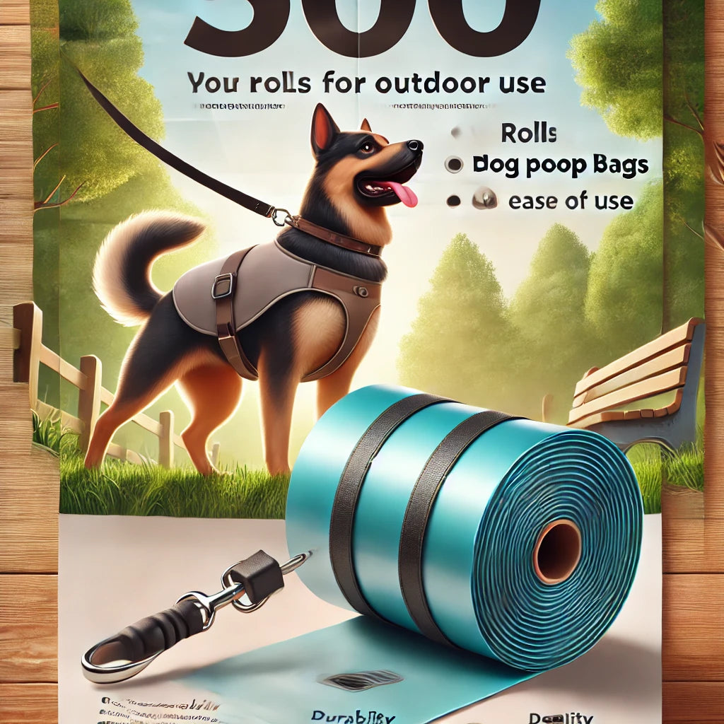 Rolls Dog Poop Bag Outdoor