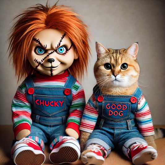 "Chucky’s Crew: Cute, Creepy, and Ready to Spook!"