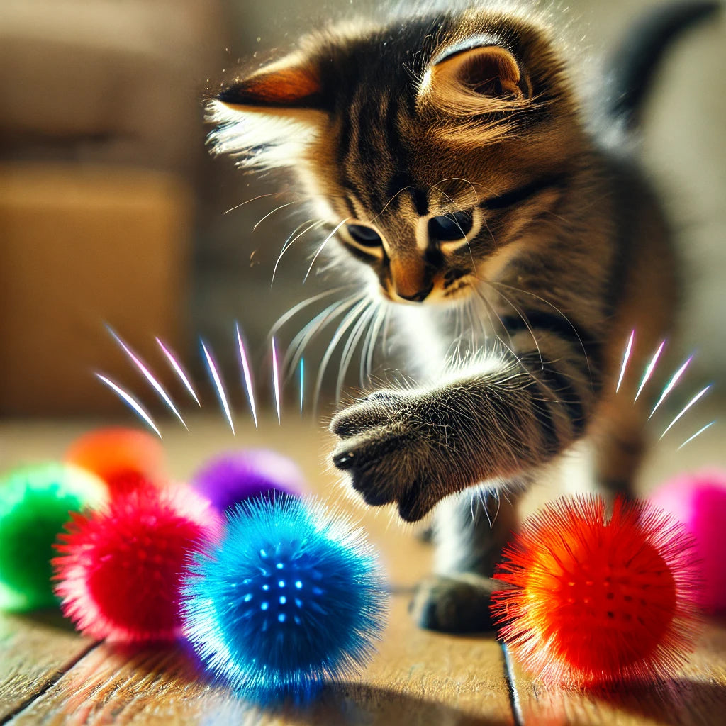 🐾 Pounce and Play: Vibrating Cat Balls! 🎾