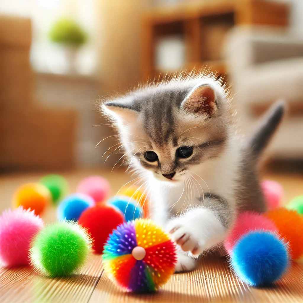 🐾 Pounce and Play: Vibrating Cat Balls! 🎾