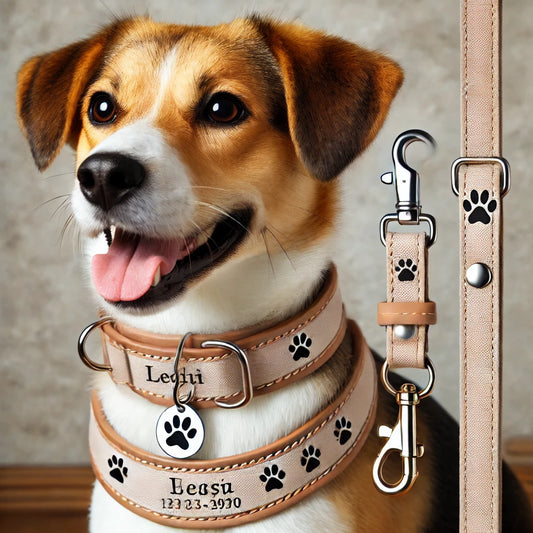 "Custom Dog Collars and Leashes: Style, Safety, and Comfort Combined"